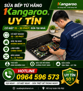 Sửa Bếp Từ Hãng Kangaroo Uy Tín – Có Mặt 15–30 Phút, Sửa Tại Nhà