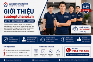 Đội ngũ sửa bếp từ tại nhà Hà Nội uy tín - chuyên nghiệp - có mặt 15 ->30P