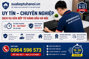 Hình ảnh thợ sửa bếp từ tại nhà Hà Nội uy tín chuyên nghiệp